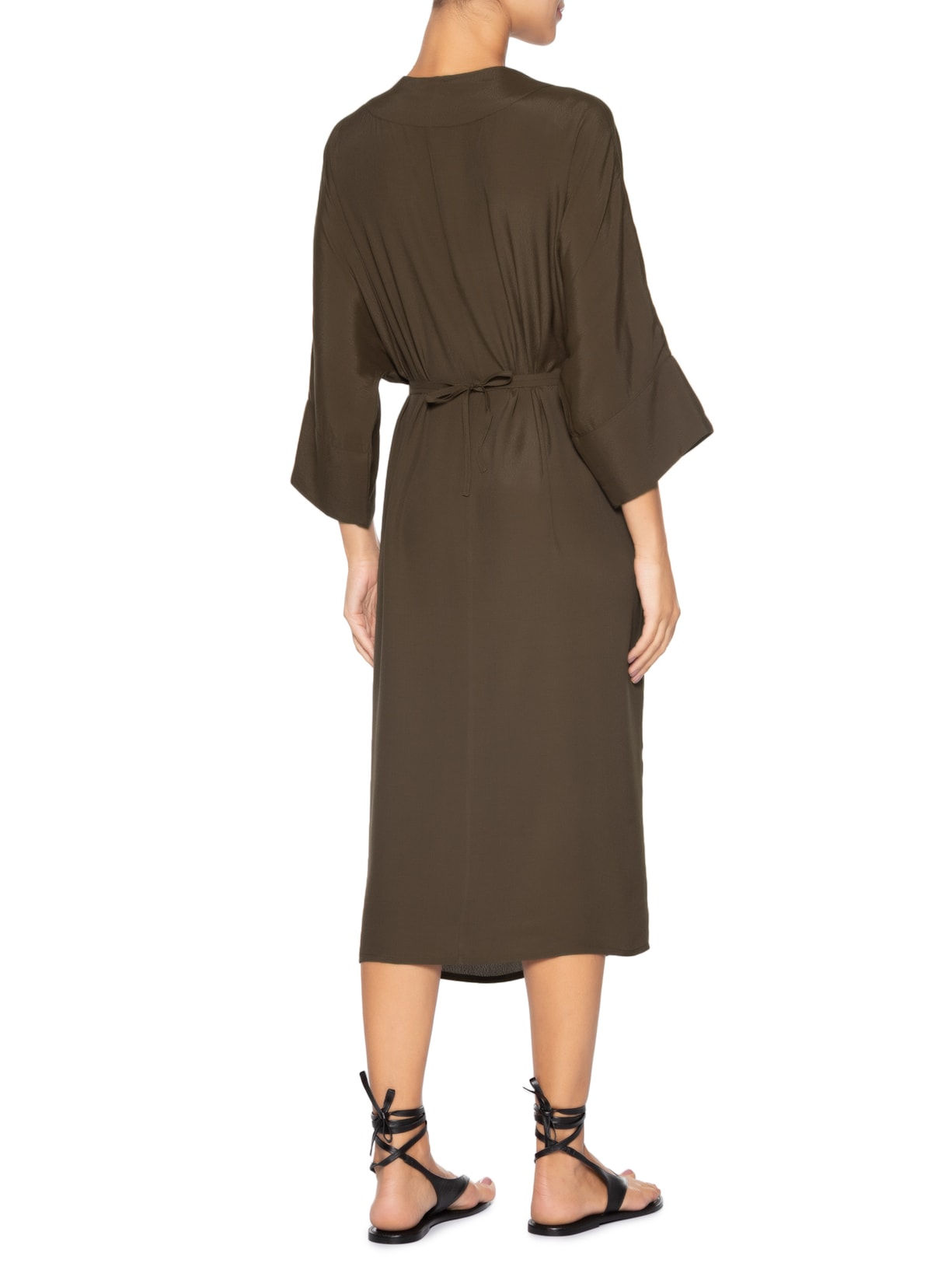 Túnica Feminina Amarração Marrom Haight