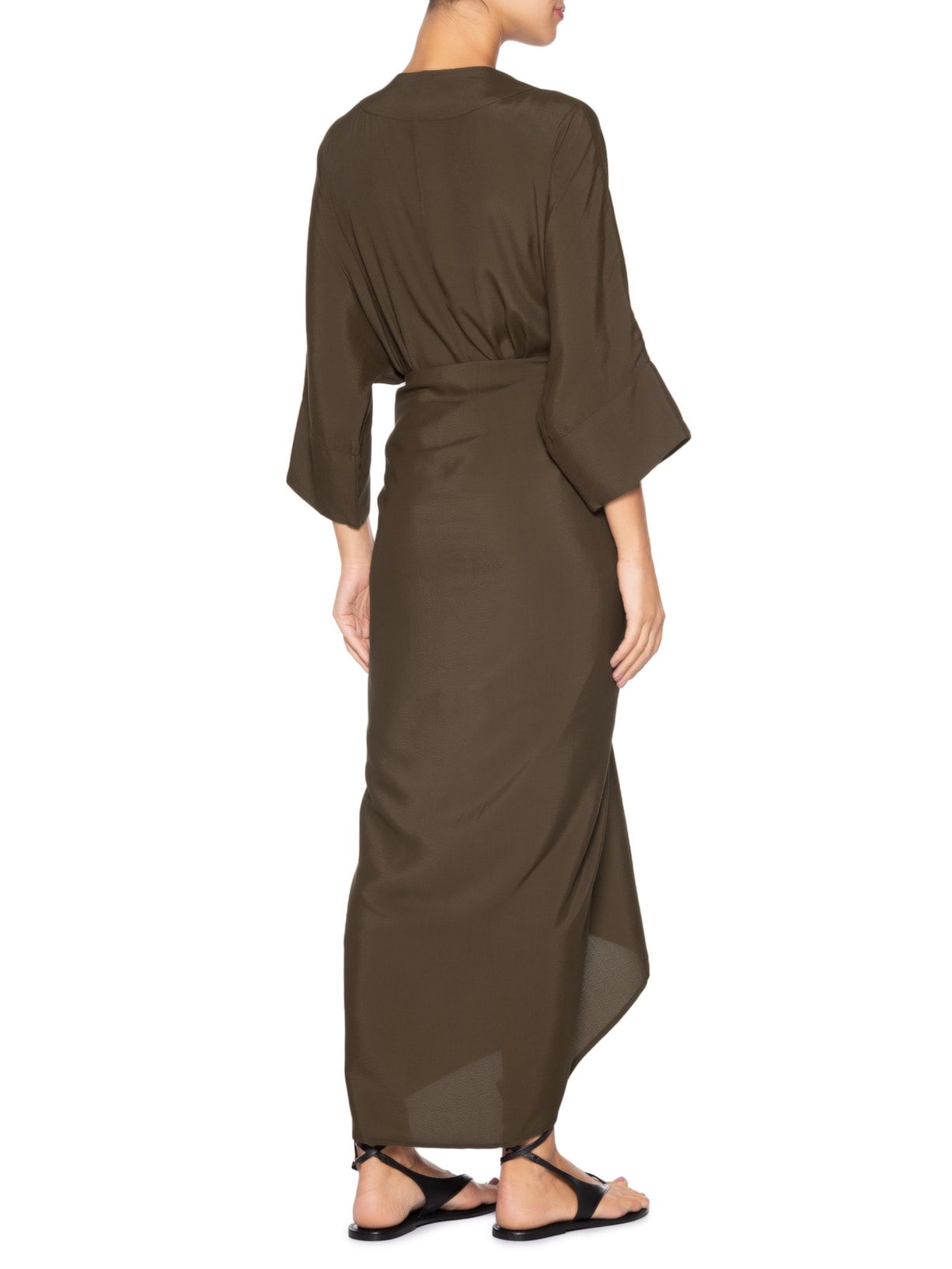 Túnica Feminina Amarração Marrom Haight