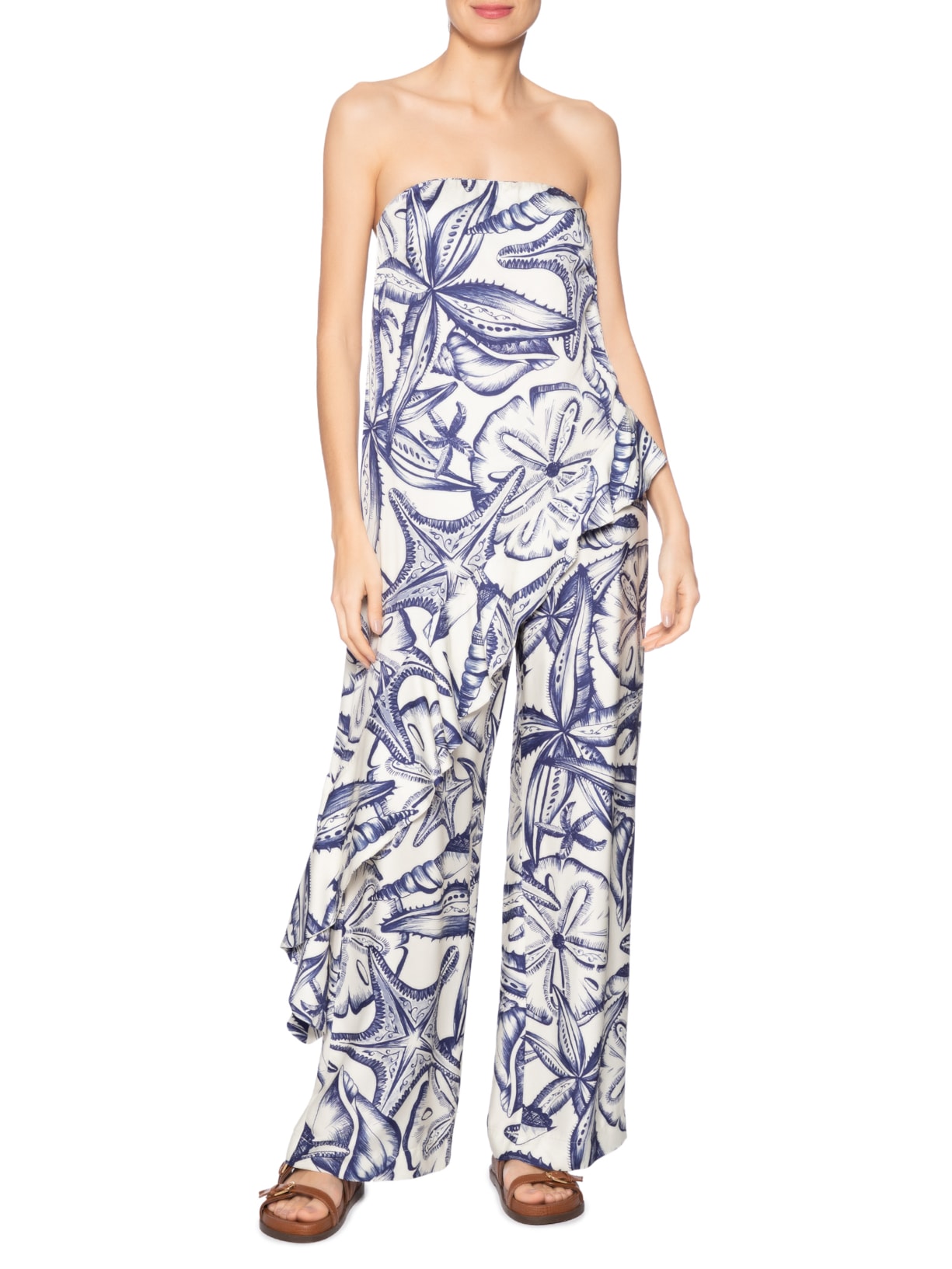 Túnica Feminina Desejo De Mar Branco Farm