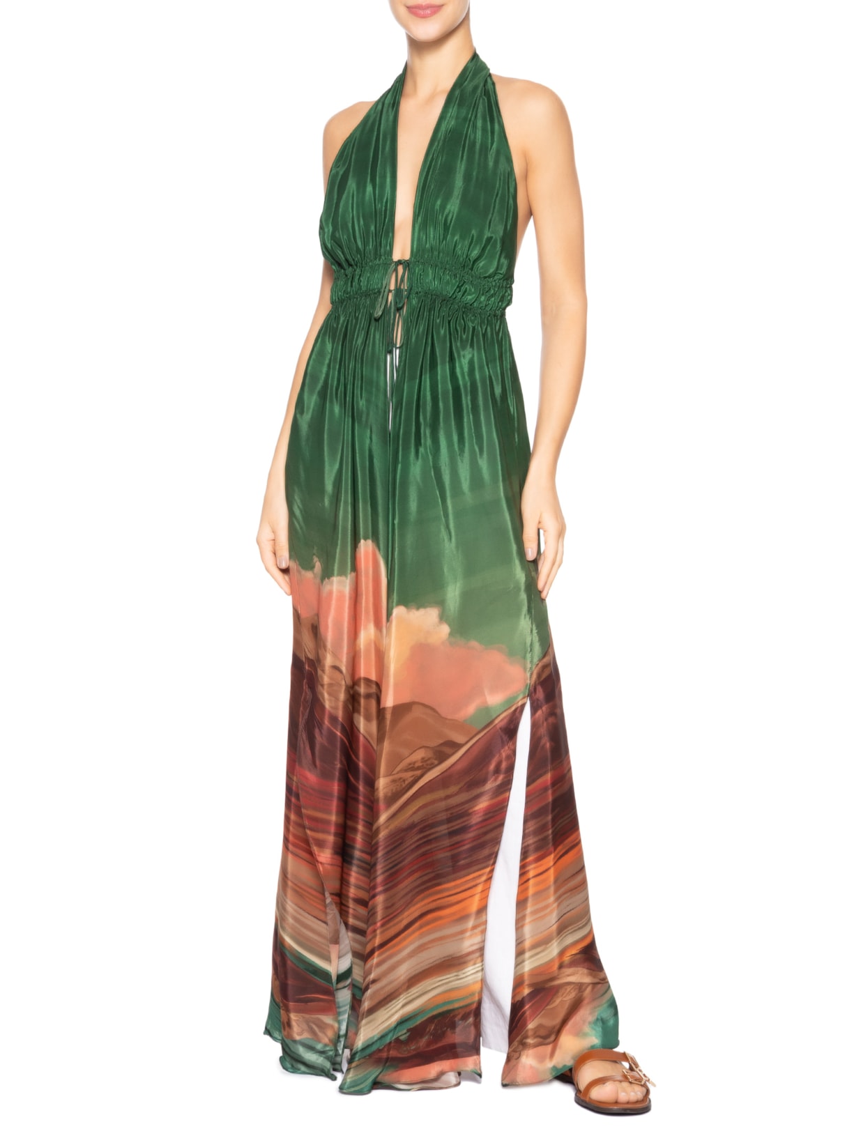 Túnica Feminina Dunas Verde Farm