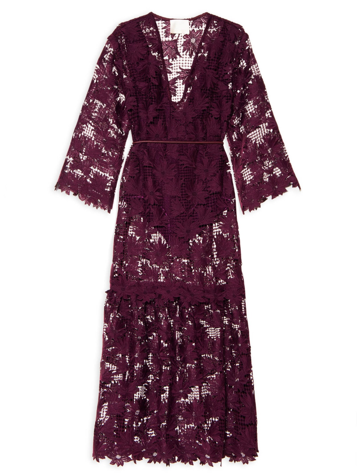 Túnica Feminina Em Renda - Roxo