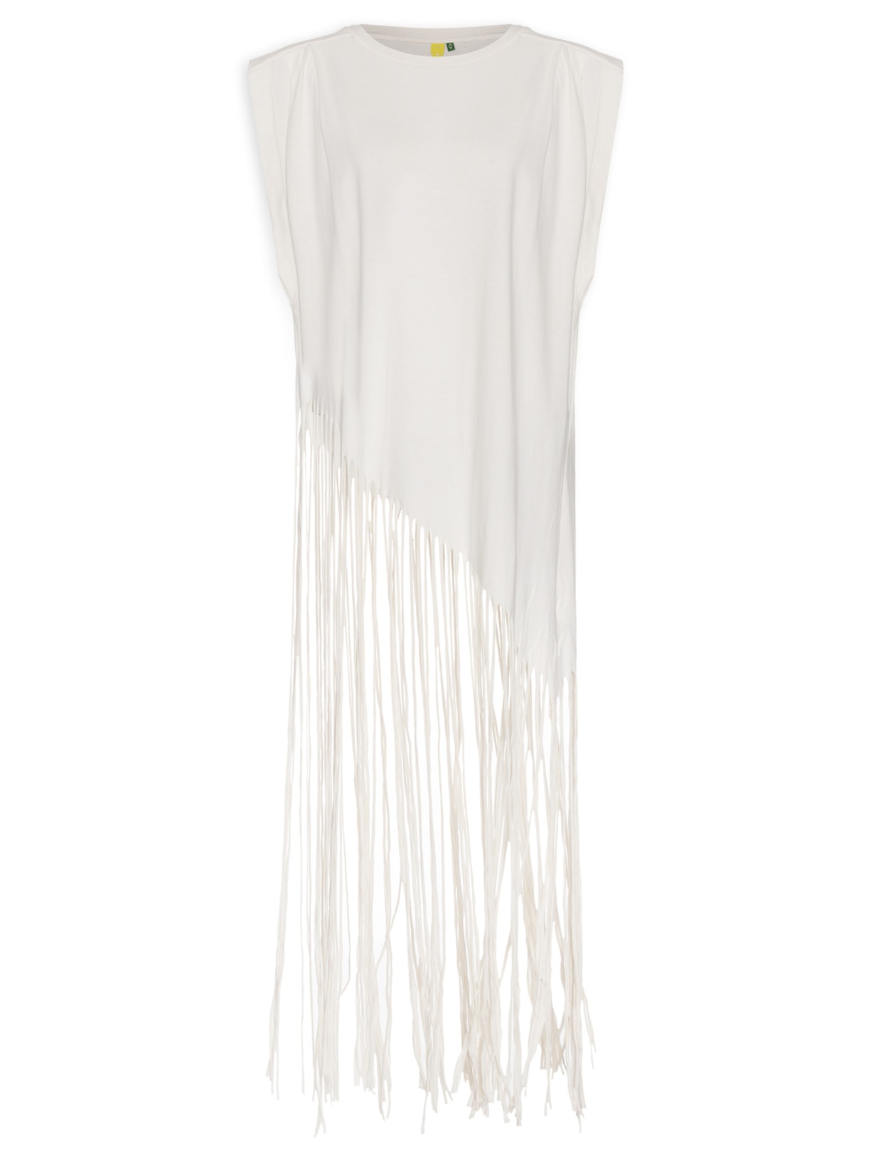 Túnica Feminina Franja - Branco