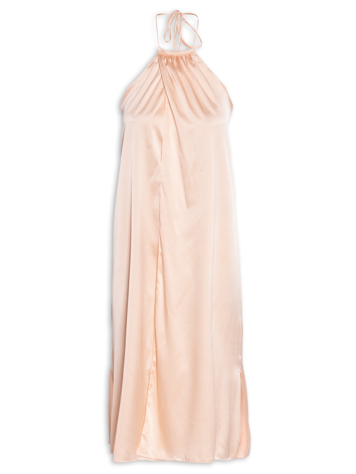 Túnica Feminina Frente única Em Seda Pura - Rosa