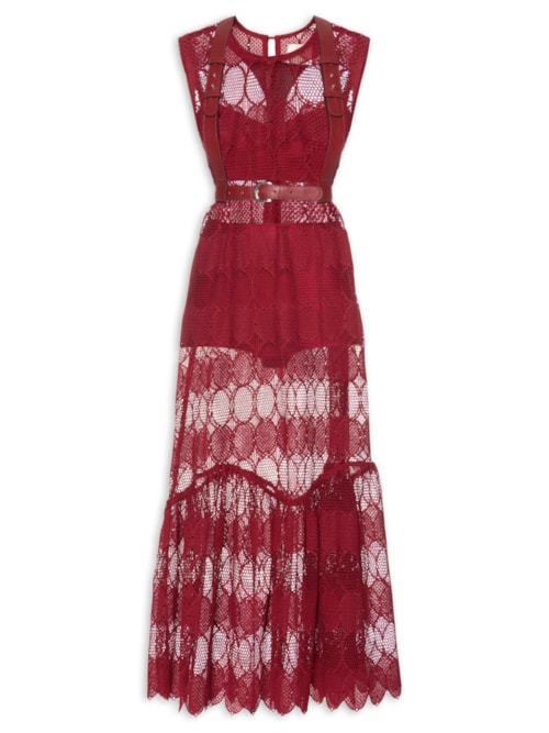 Túnica Feminina Guipire Mollet - Vermelho