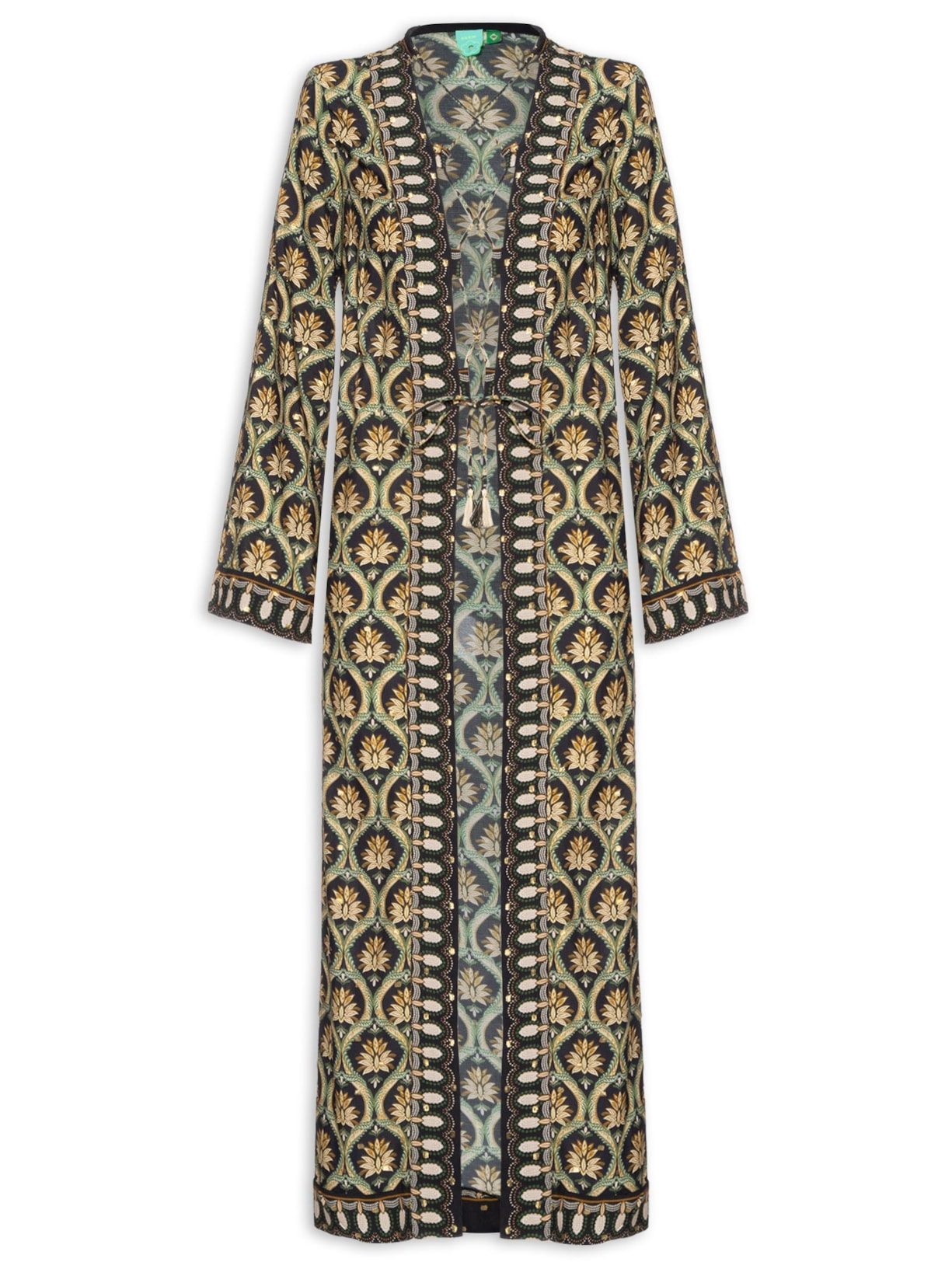 Túnica Feminina Joia Boho - Preto