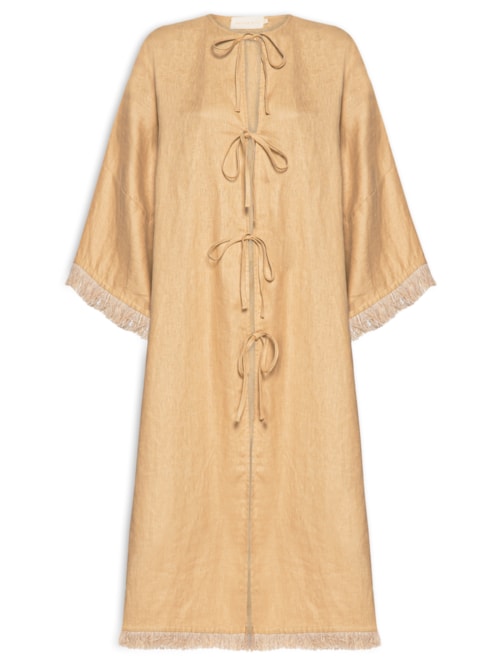 Túnica Feminina Linen - Bege