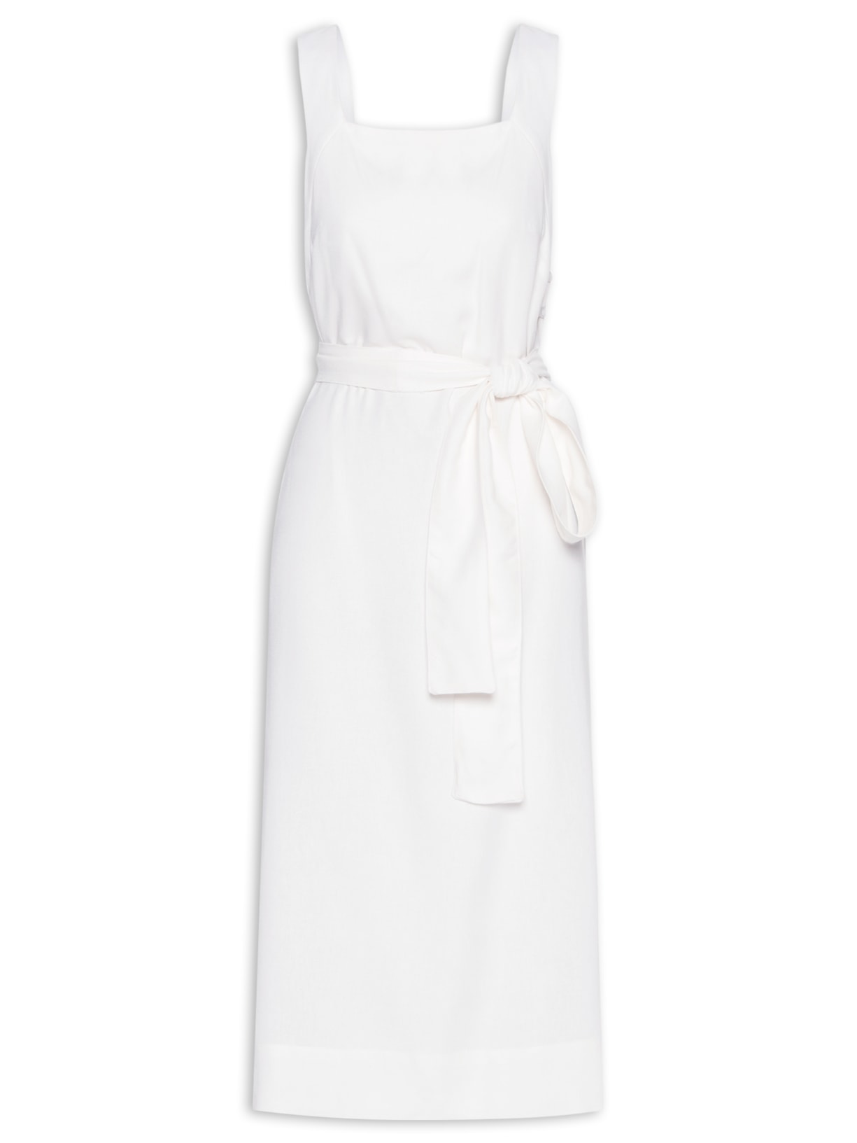 Túnica Feminina Linho Alongada - Off White