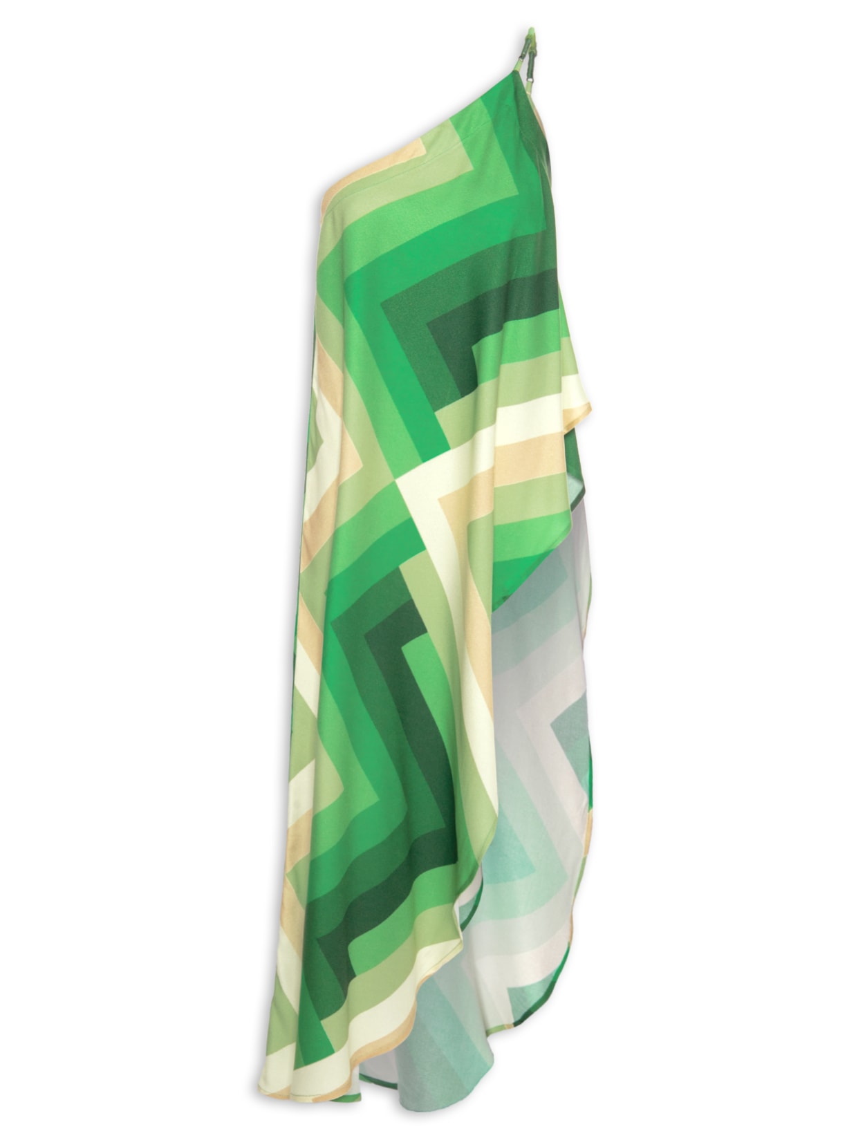 Túnica Feminina Pregas Listra Coração - Verde