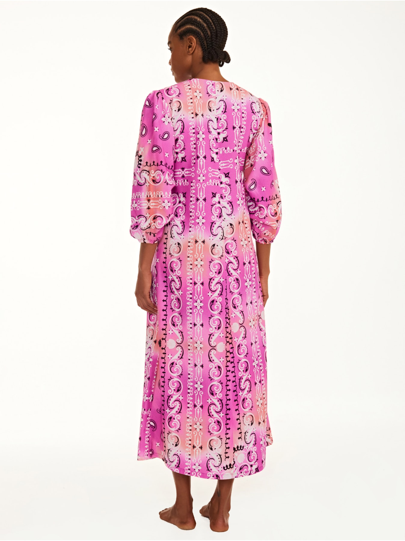 Vestido/tunica Caftan Marroquí Original De Los Años 70 | Envío Gratis