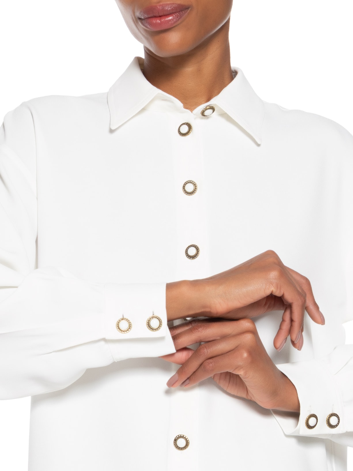 Túnica Feminina Vicky Off White Carol Bassi