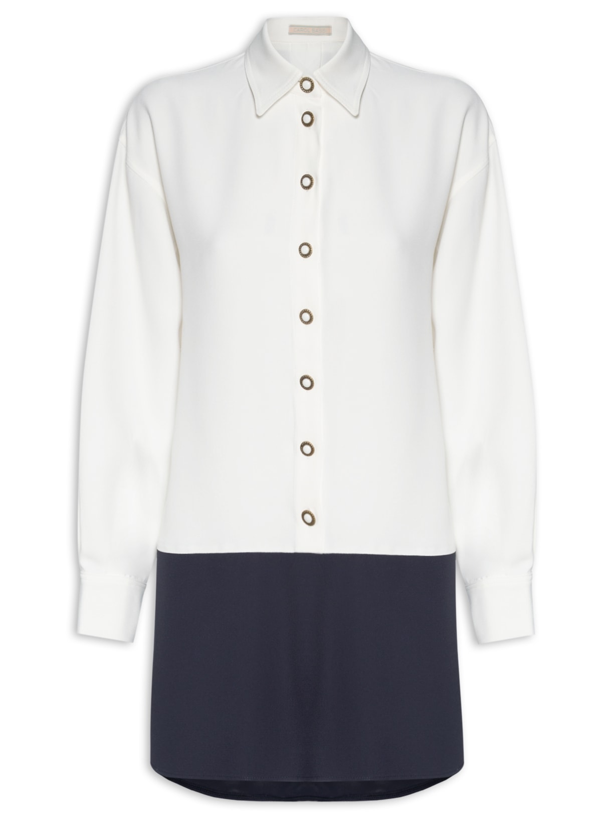 Túnica Feminina Vicky Off White Carol Bassi