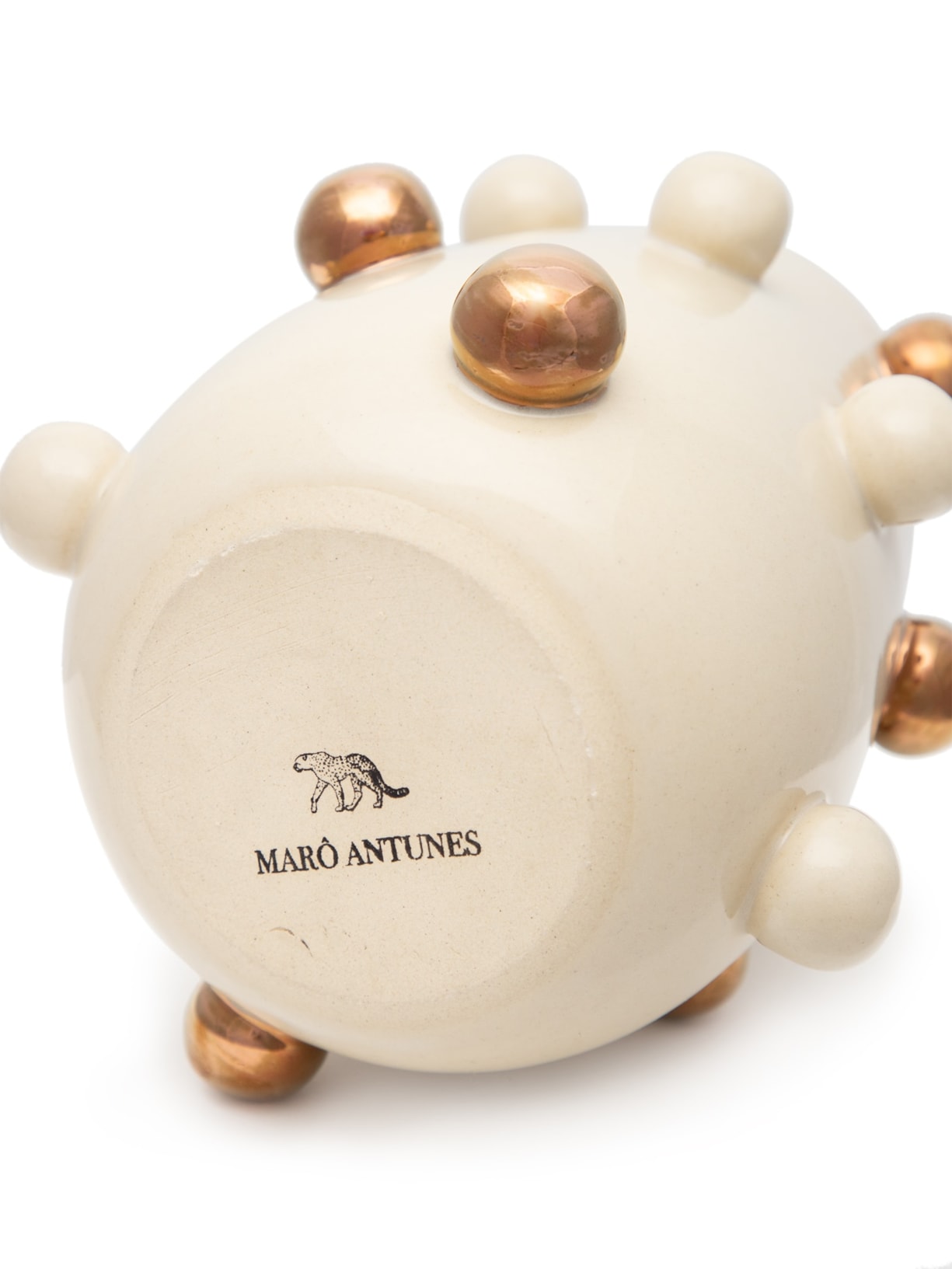 VASO BOLOTAS NUDE COM OURO ROSA Marô Antunes