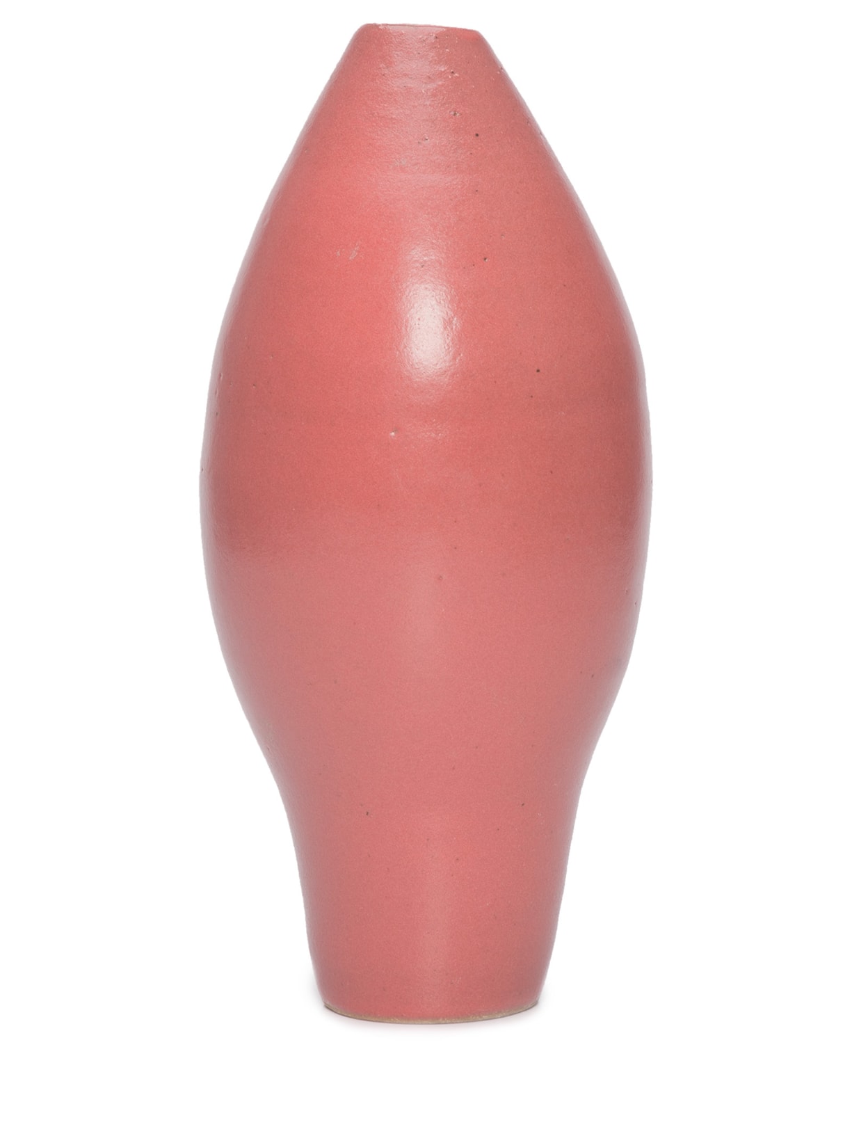 Vaso Botão De Hibisco Em Cerâmica - Rosa