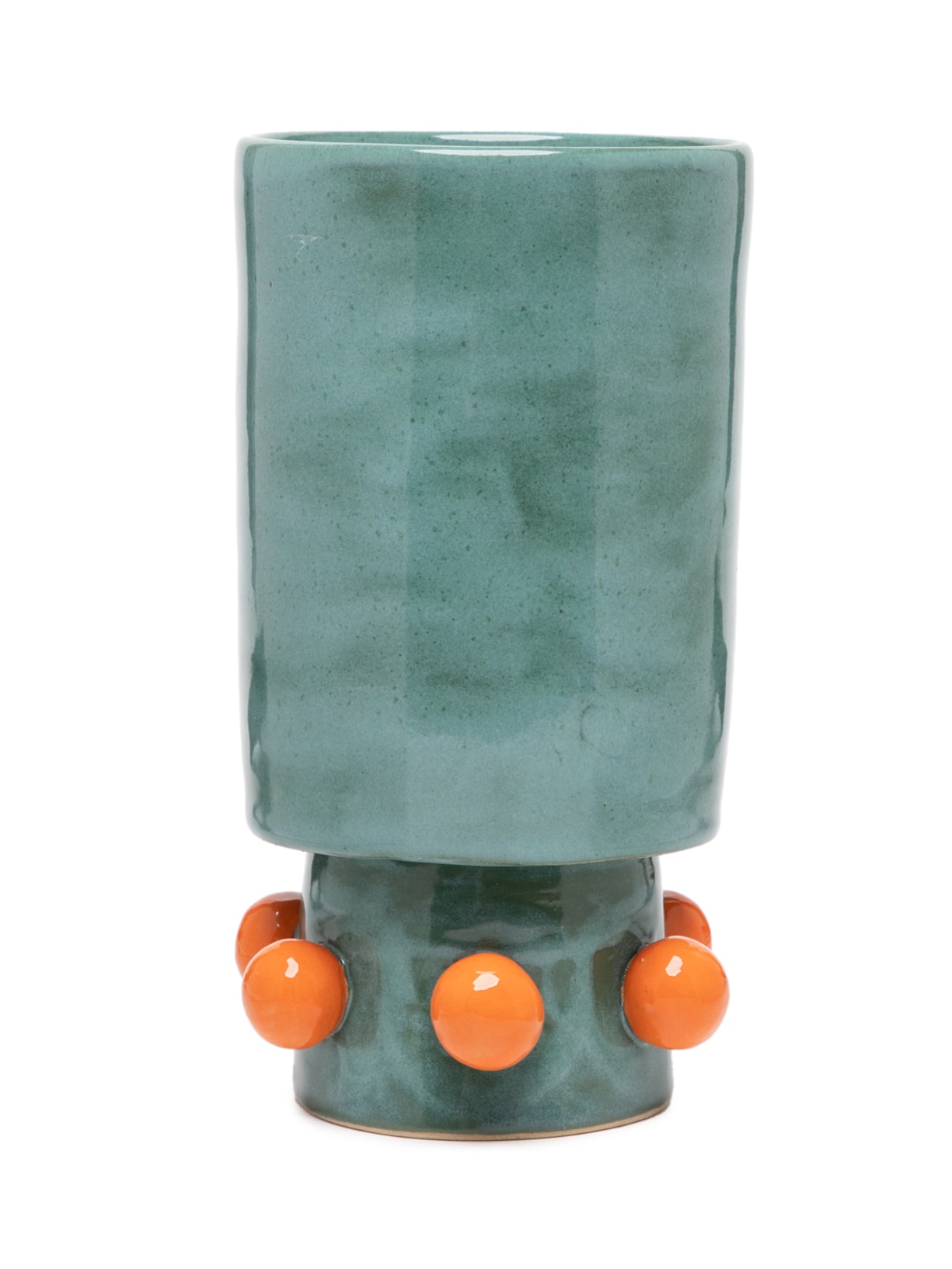 VASO BRU TURMALINA COM LARANJA