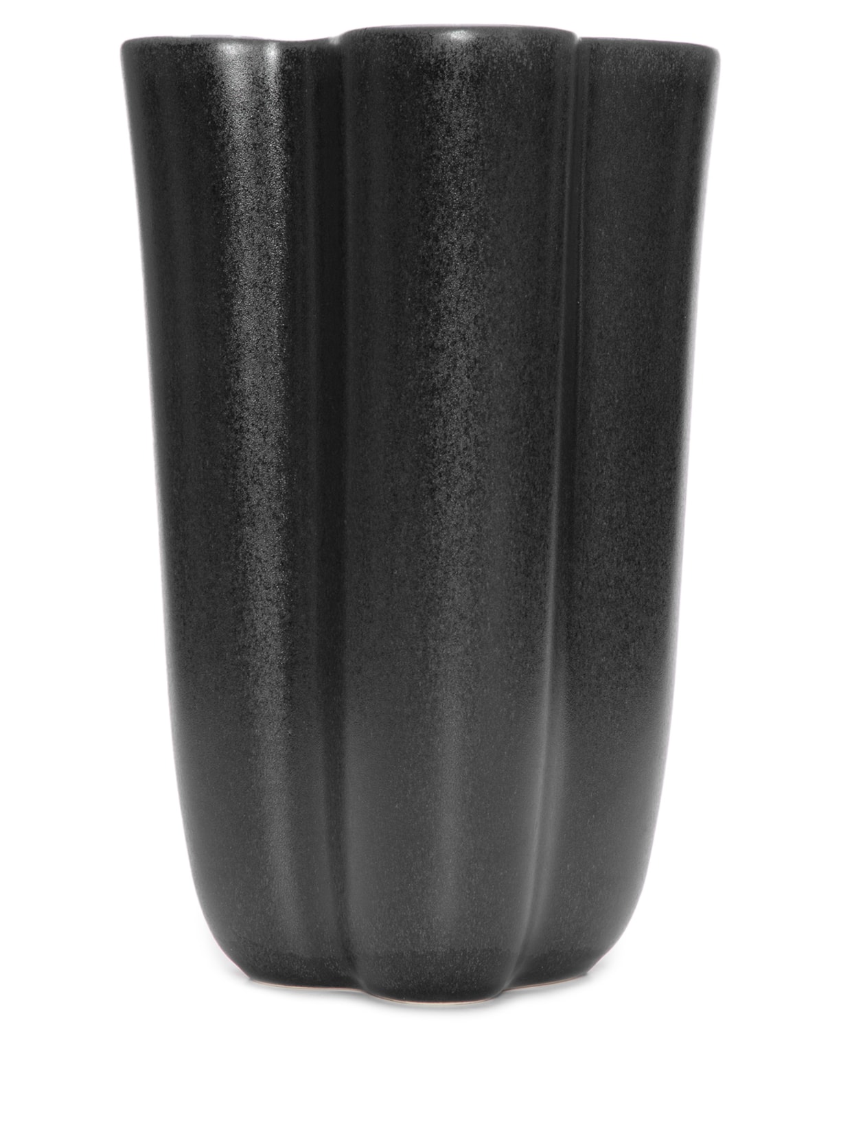 Vaso Cerâmica Colored Grande - Preto