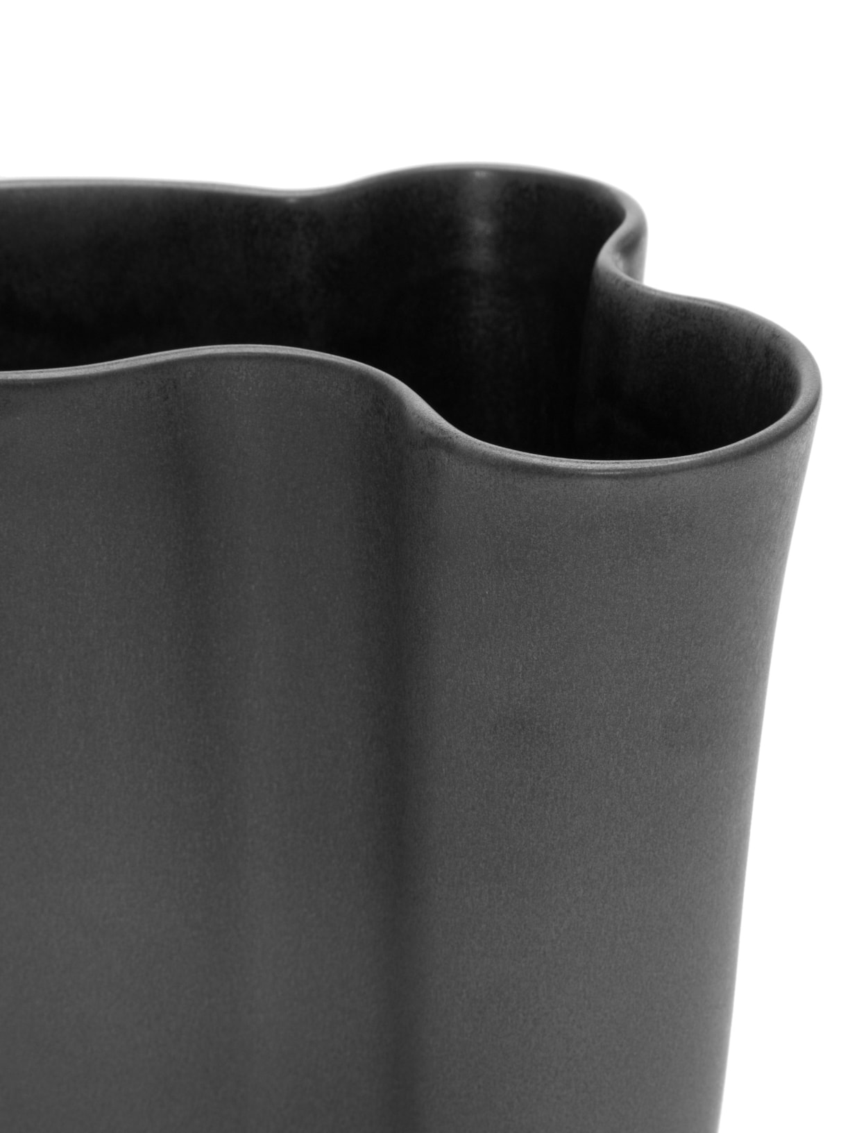 Vaso Cerâmica Colored Preto Asa Selection