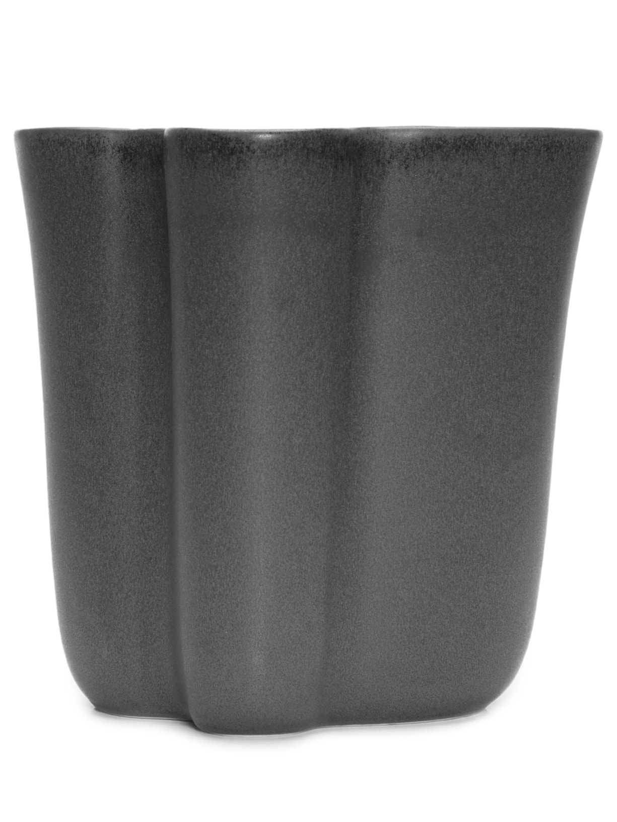 Vaso Cerâmica Colored Preto Asa Selection
