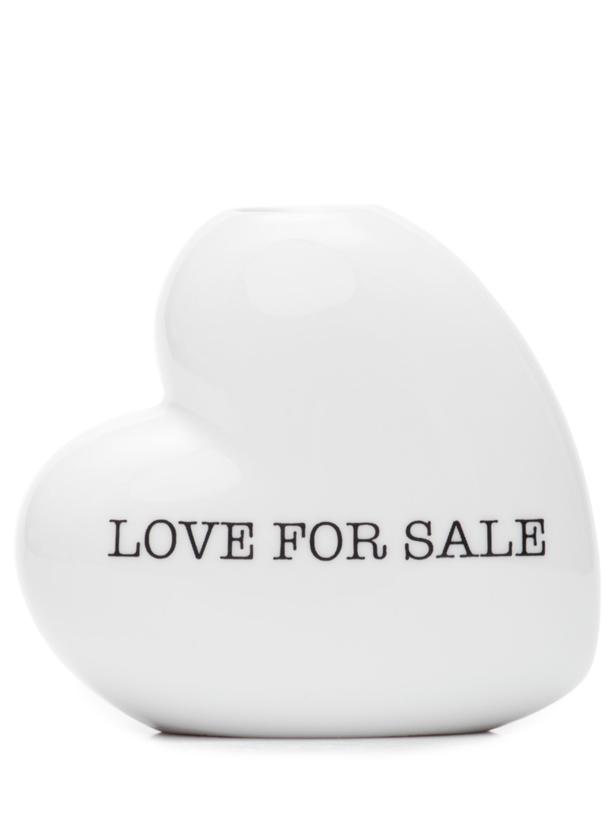 Vaso Coração Love For Sale - Branco
