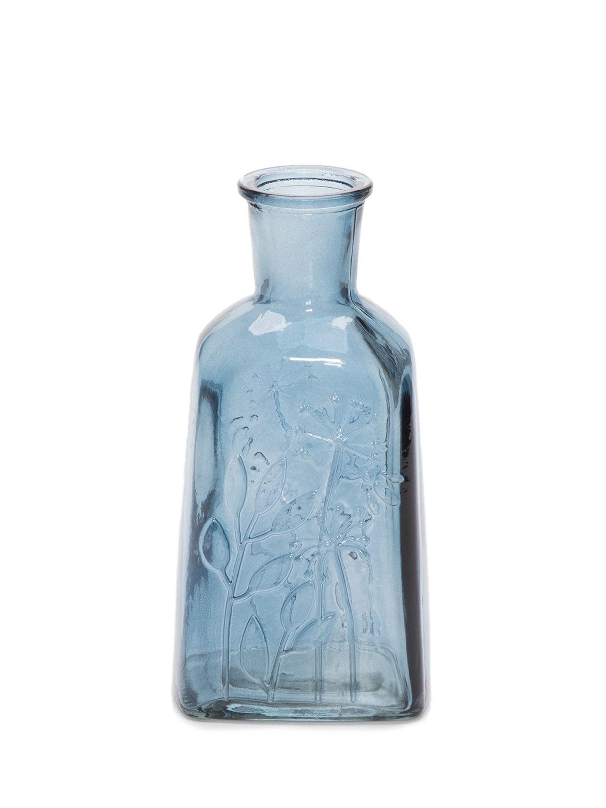 Vaso De Vidro Alrigo Azul Souq