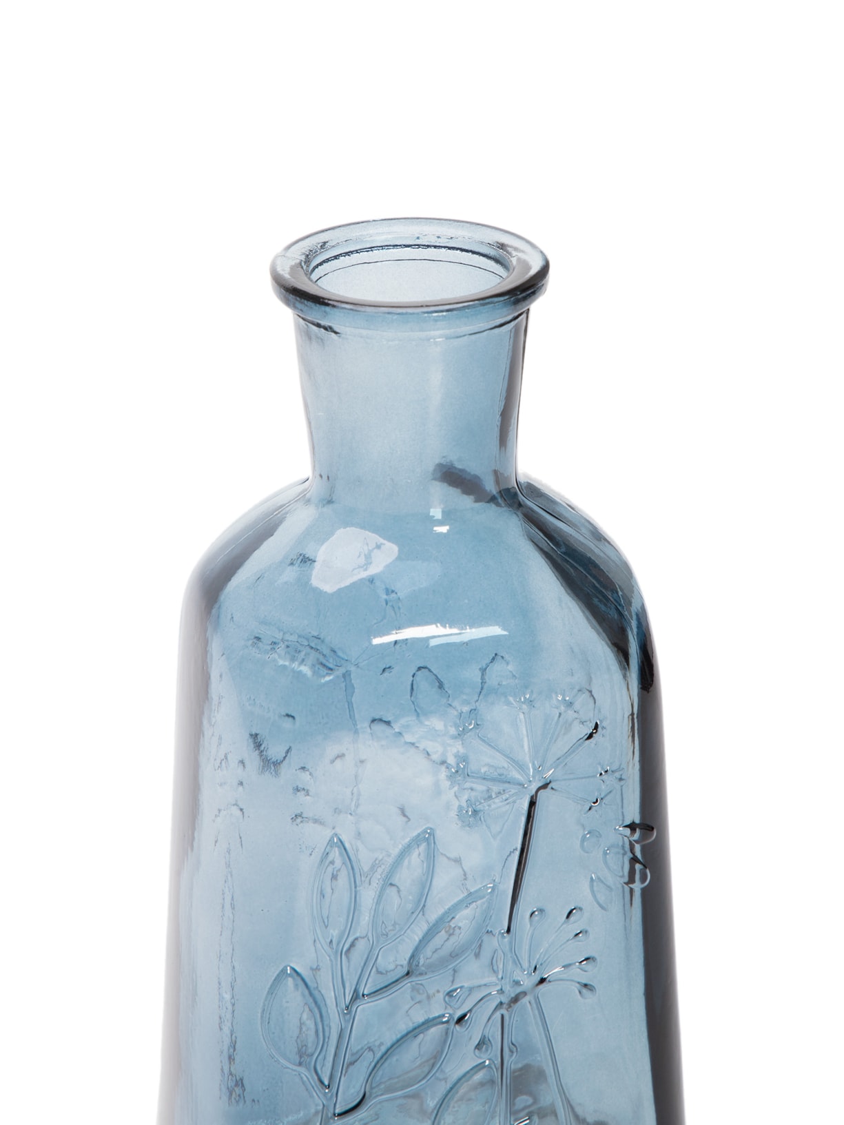 Vaso De Vidro Alrigo Azul Souq