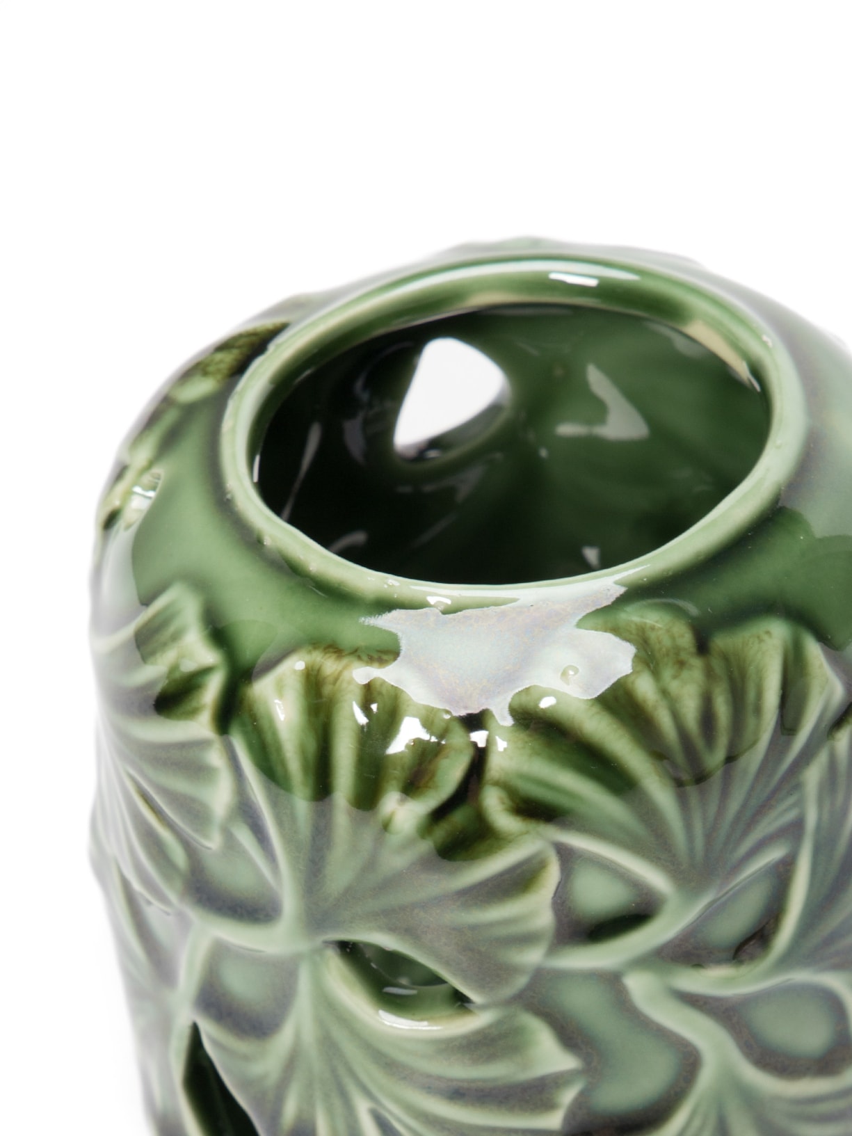 Vaso Decorativo Em Porcelana 1 Peça Verde '2Home