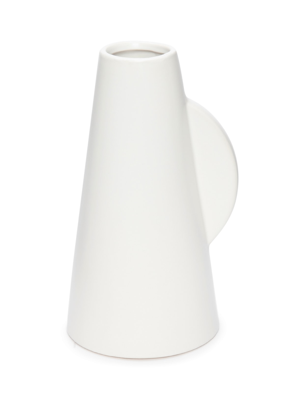 Vaso Em Cerâmica 1 Peça Branco '2Home