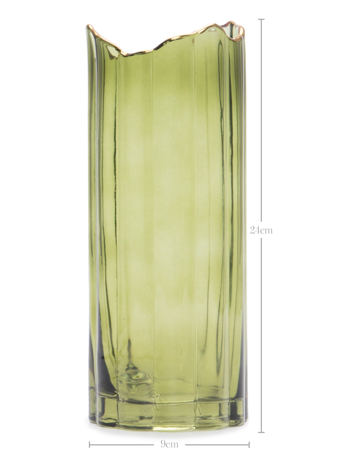 Vaso Faraday 1 Peça Verde '2Home