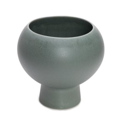 Vaso Da Fiori ASA Selezione Ease In Grès Marrone: Alto 32 Cm, Design Moderno E Minimal