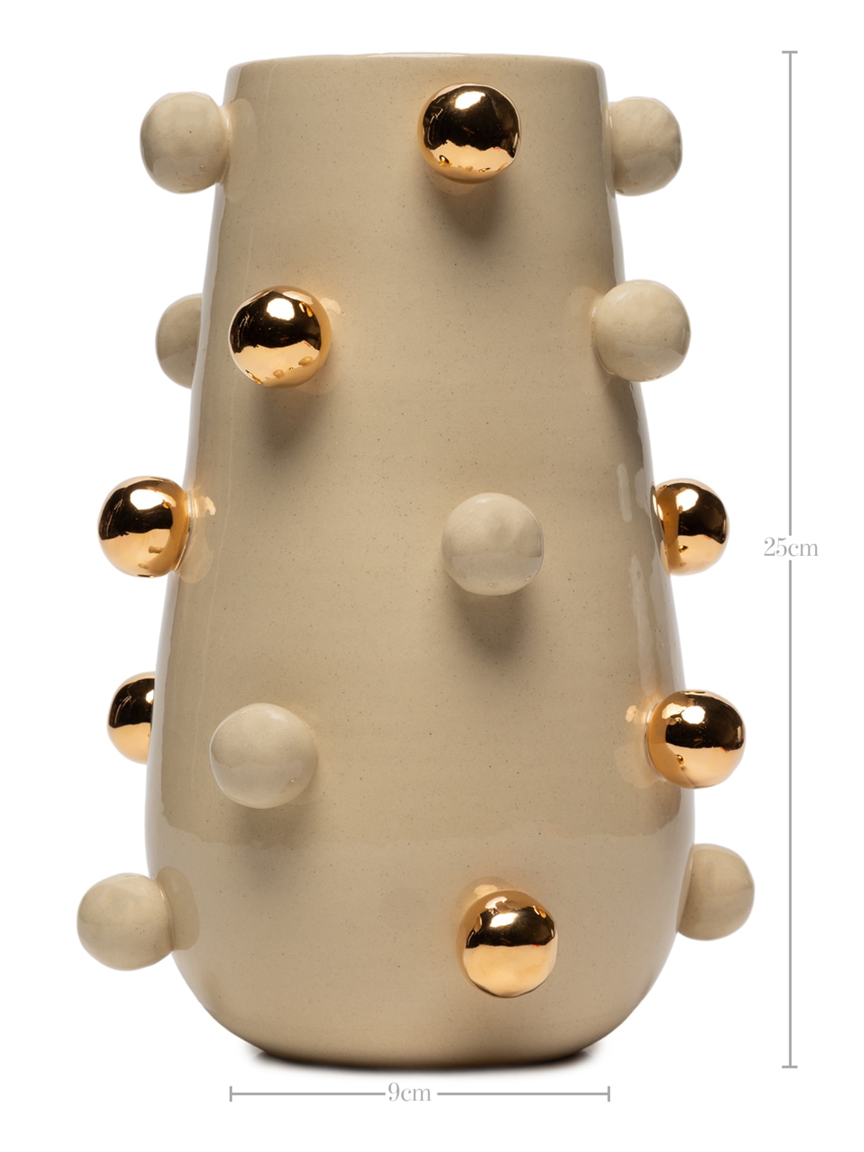 Vaso Nina Bolotas G Bege Marô Antunes