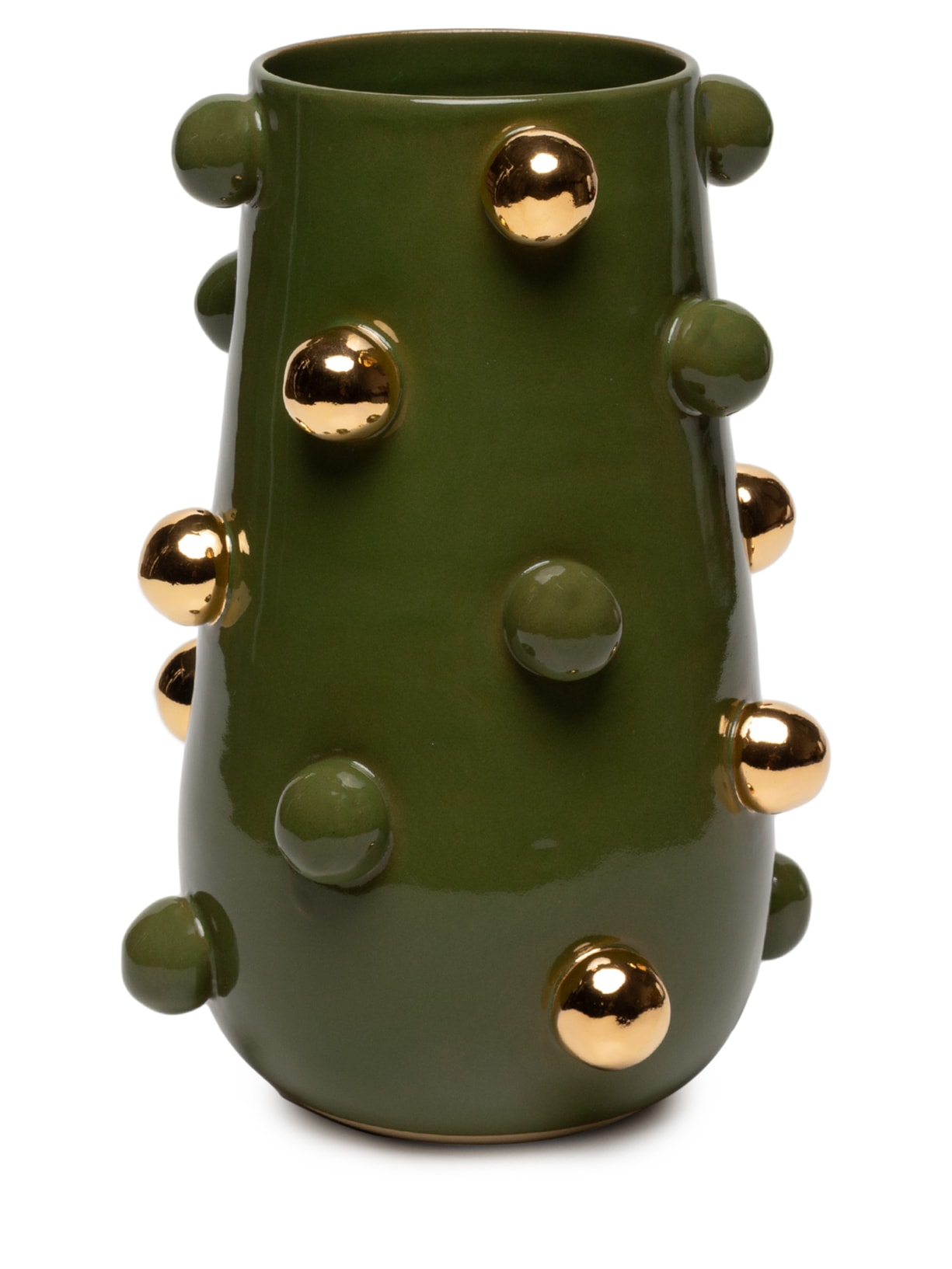 Vaso Nina Bolotas G Verde Marô Antunes
