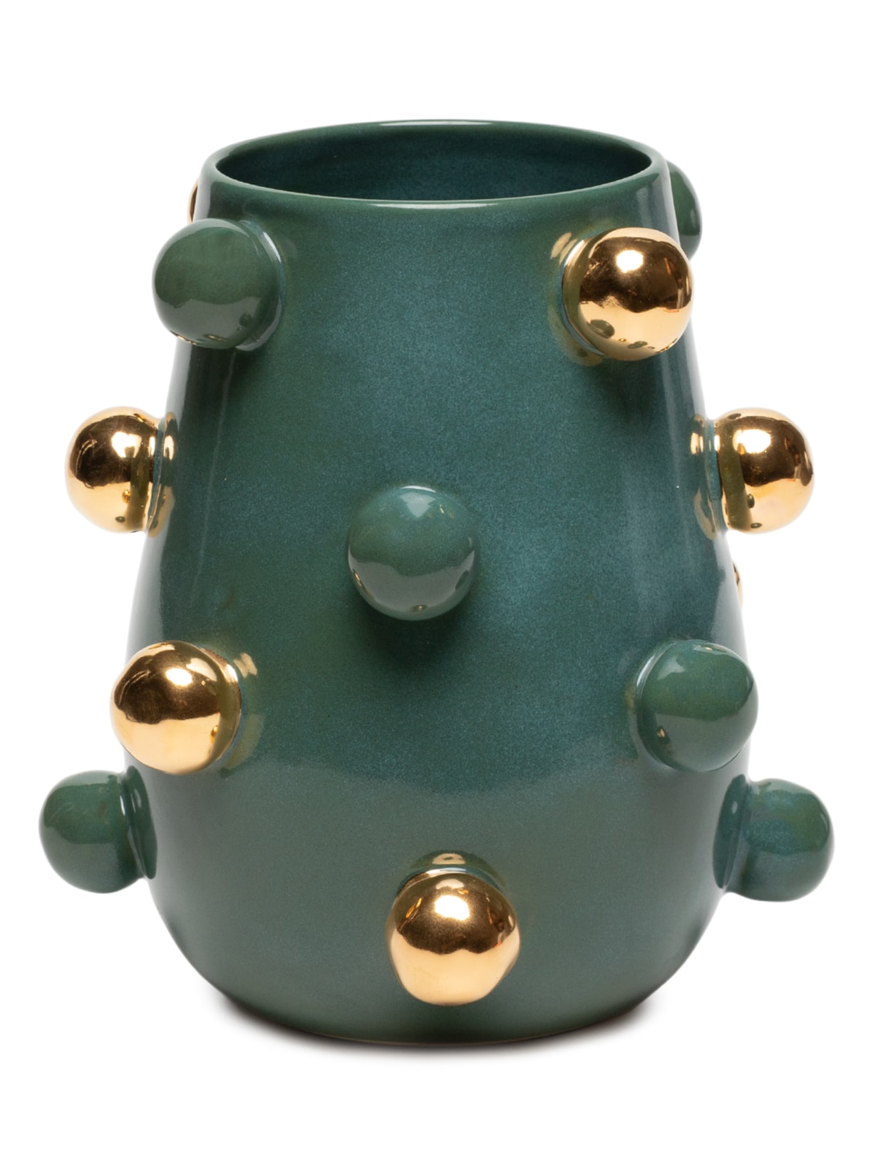 Vaso Nina Bolotas Verde Marô Antunes