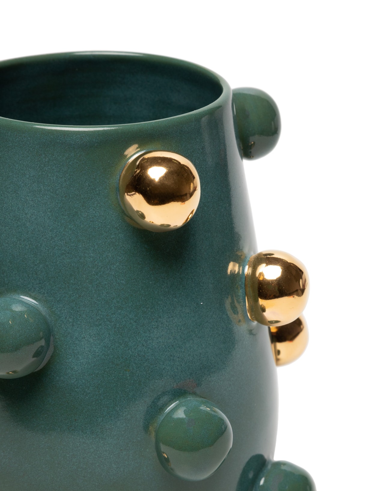 Vaso Nina Bolotas Verde Marô Antunes