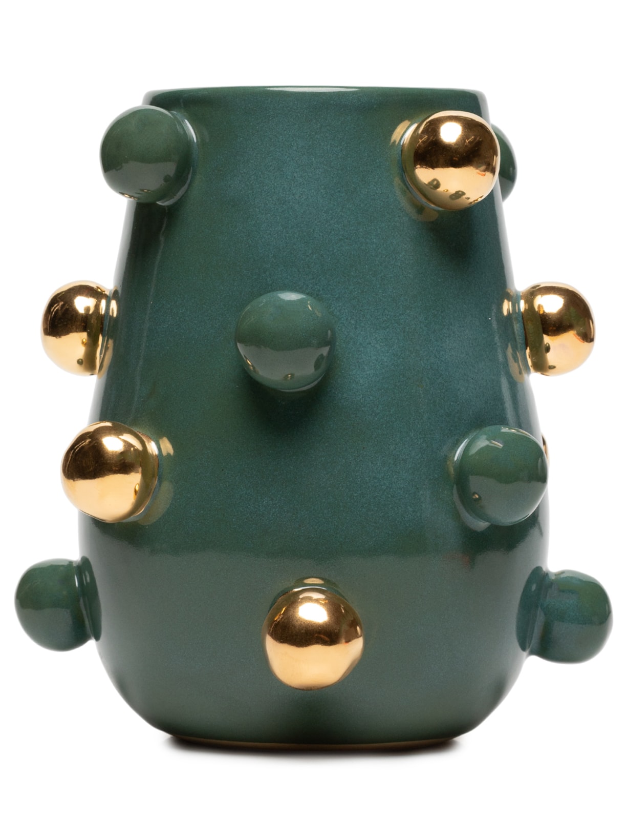 Vaso Nina Bolotas Verde Marô Antunes