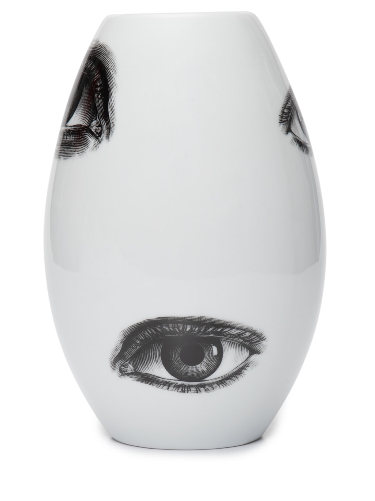 Vaso Ovo G Olhos - Branco