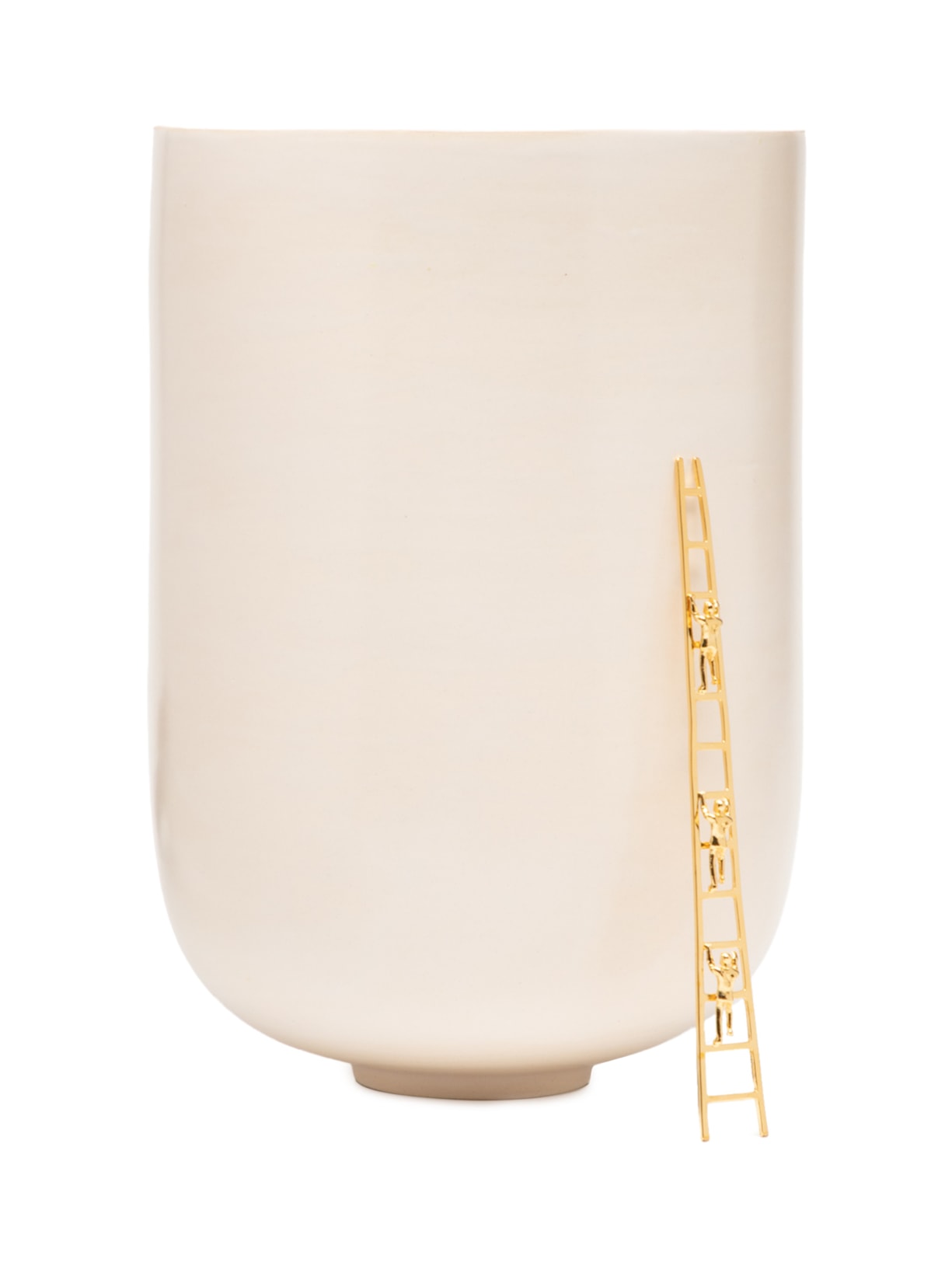 Vaso Paisagem Alto Escada - Branco