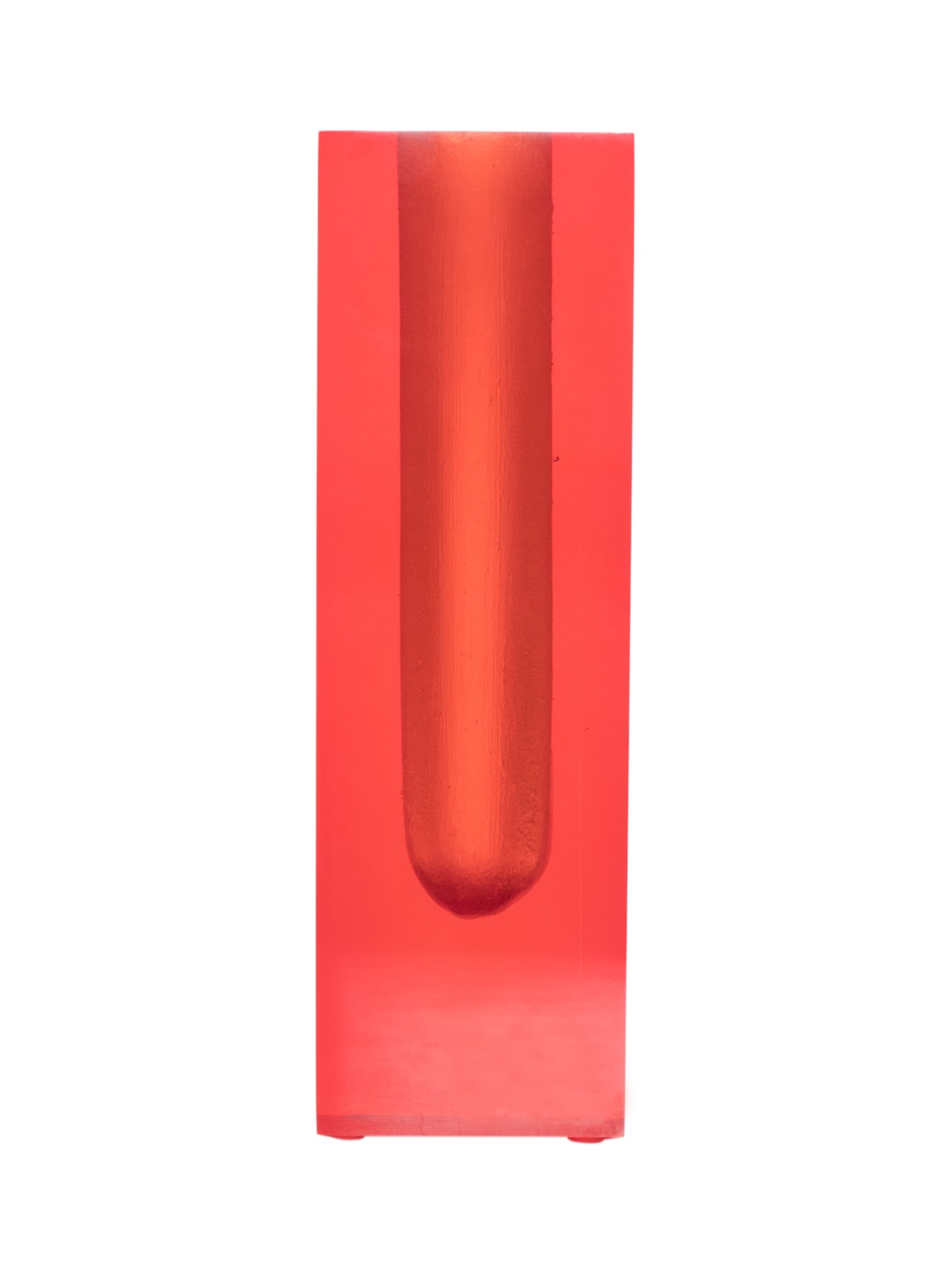 Vaso Slim Alto Linha Color - Vermelho