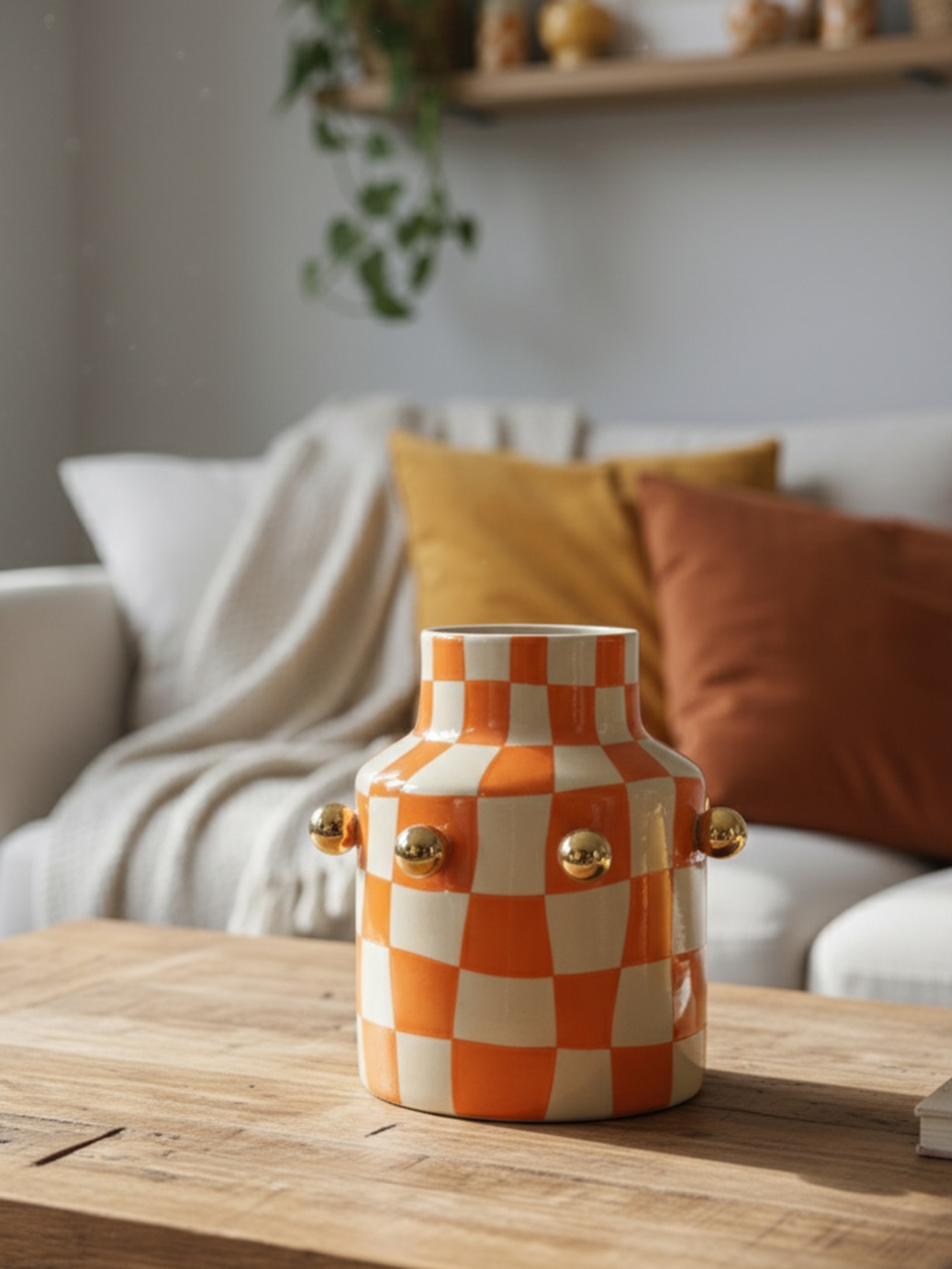 Vaso Stella Laranja Marô Antunes