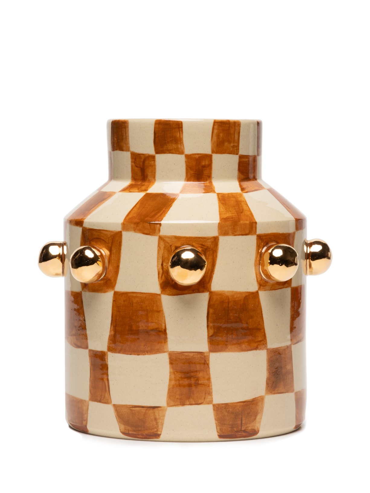 Vaso Stella Marrom Marô Antunes