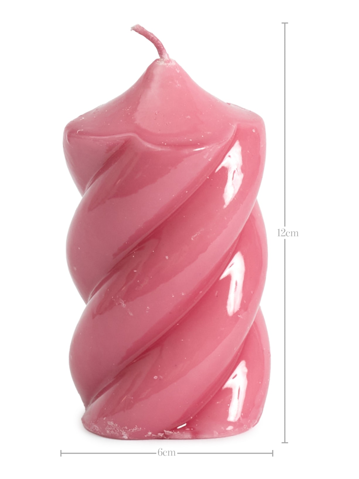 Vela Block Rosa Cian Candle