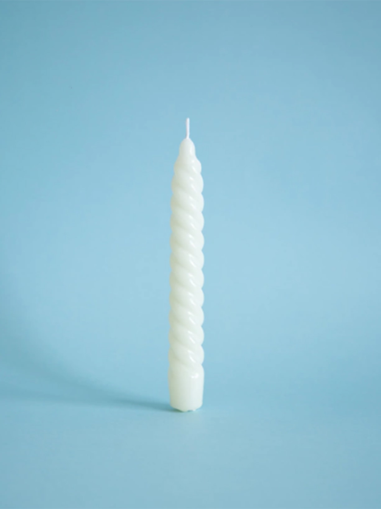 Vela Castiçal Zig Zag Branco Cian Candle