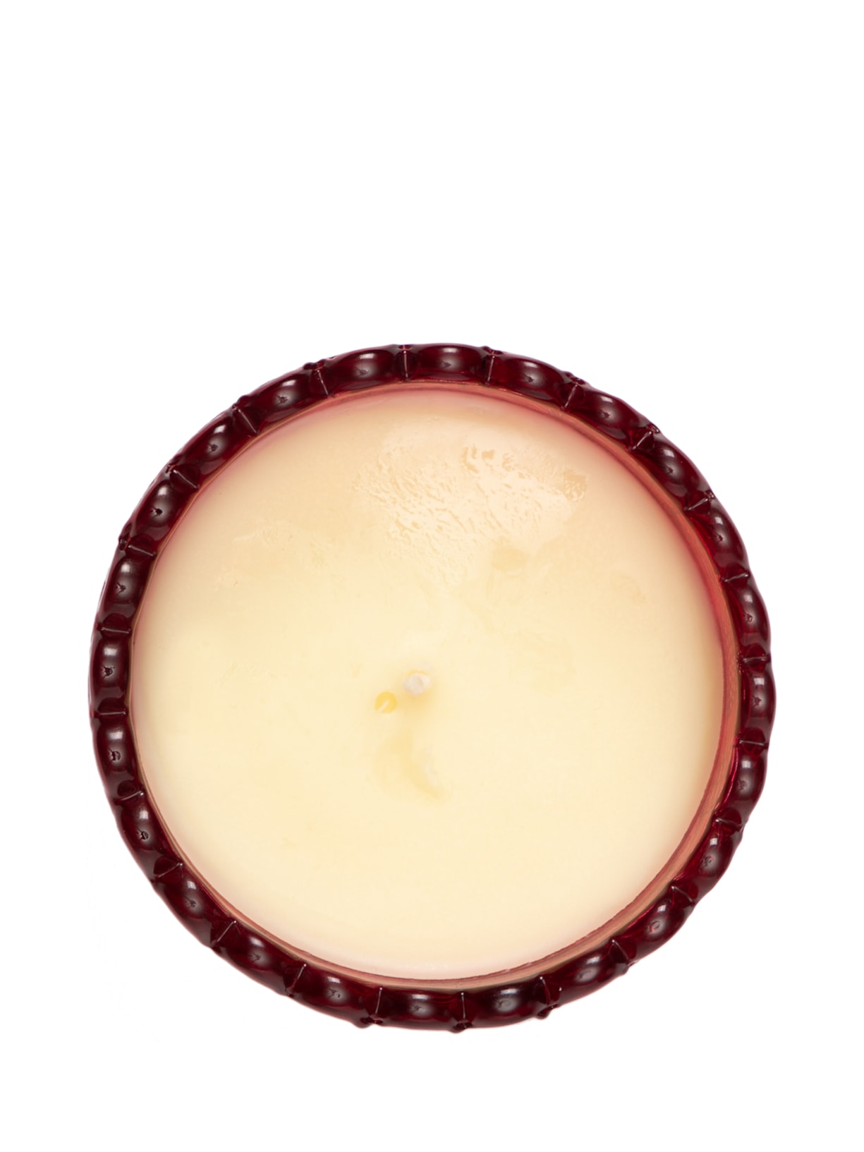 Vela Copo Trabalhado Relevo Goji Tarocco Orange 170g Vermelho Voluspa