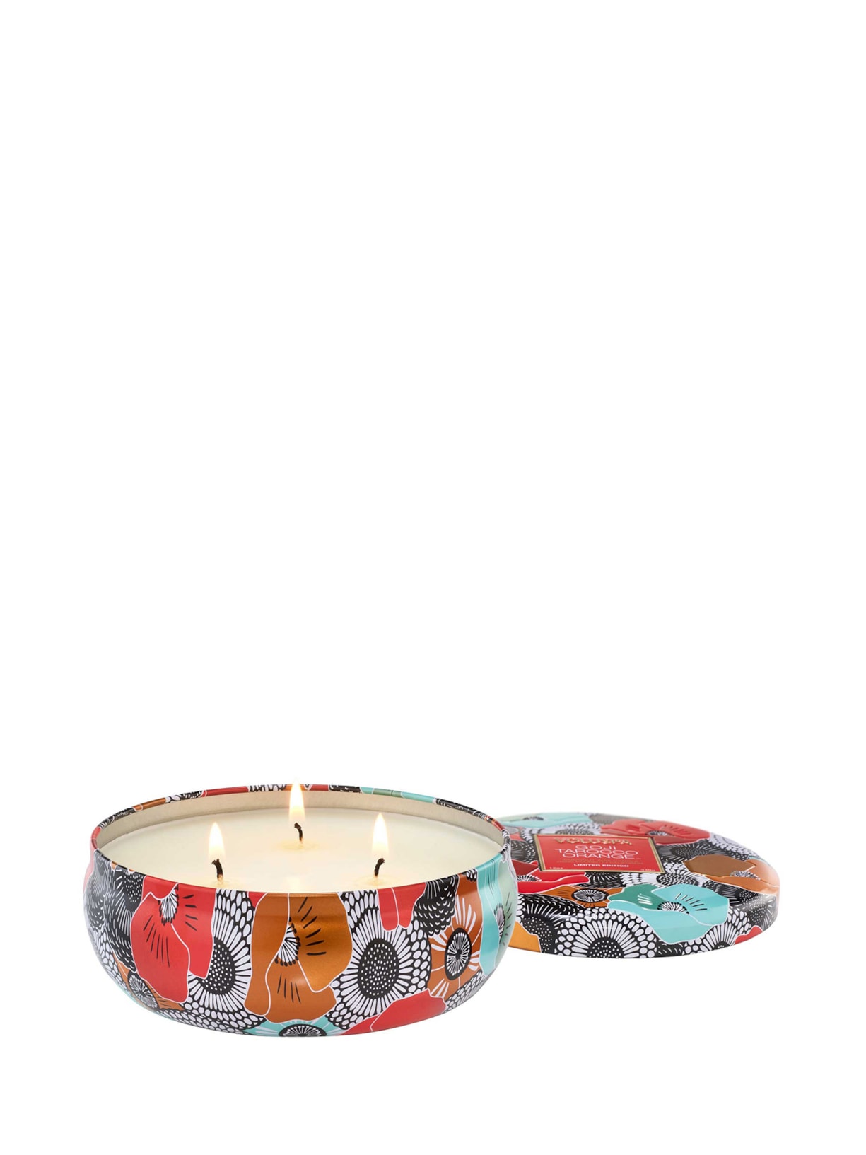 Vela Lata 3 Pavios 60H Goji Tarocco Orange Laranja Voluspa