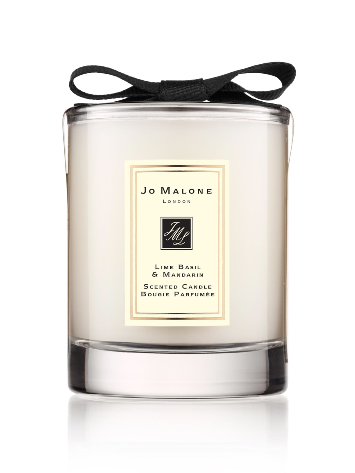 Vela Lime Basil & Mandarin Travel Candle 60g -Bege