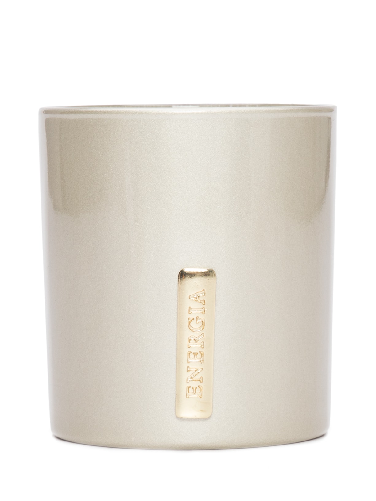 Vela Lume Chá Branco Energia 210g - Dourado