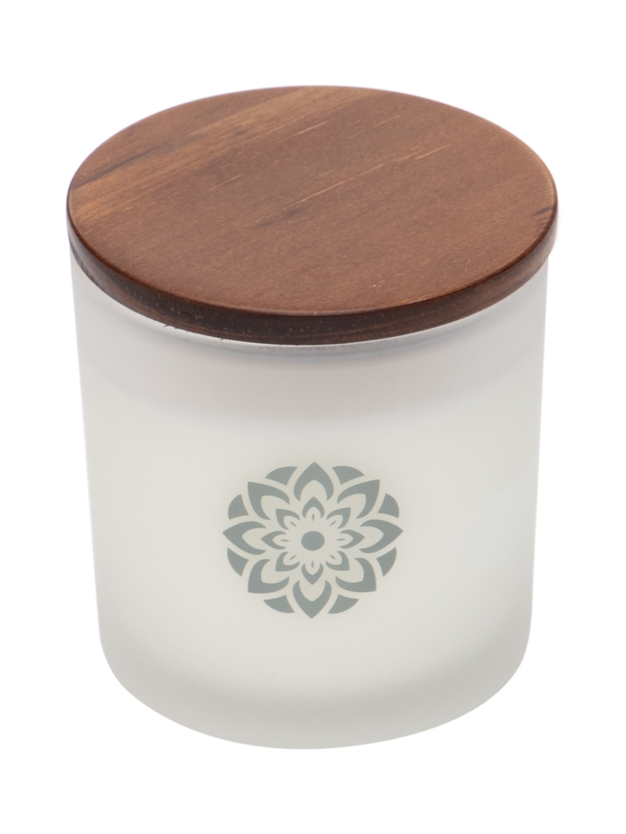 Vela Mandala Branca Fresh Tea 180g Branco  Bright Side Candles