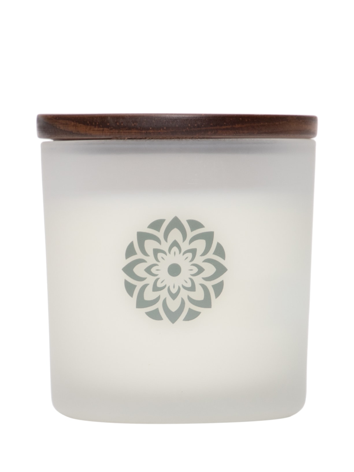 Vela Mandala Branca Fresh Tea 180g Branco  Bright Side Candles