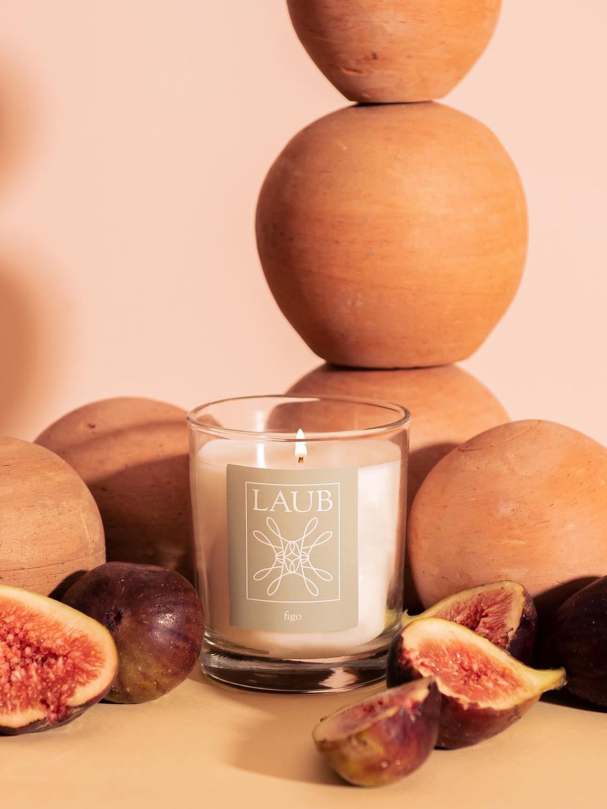Vela Perfumada 220g Figo Verde Laub