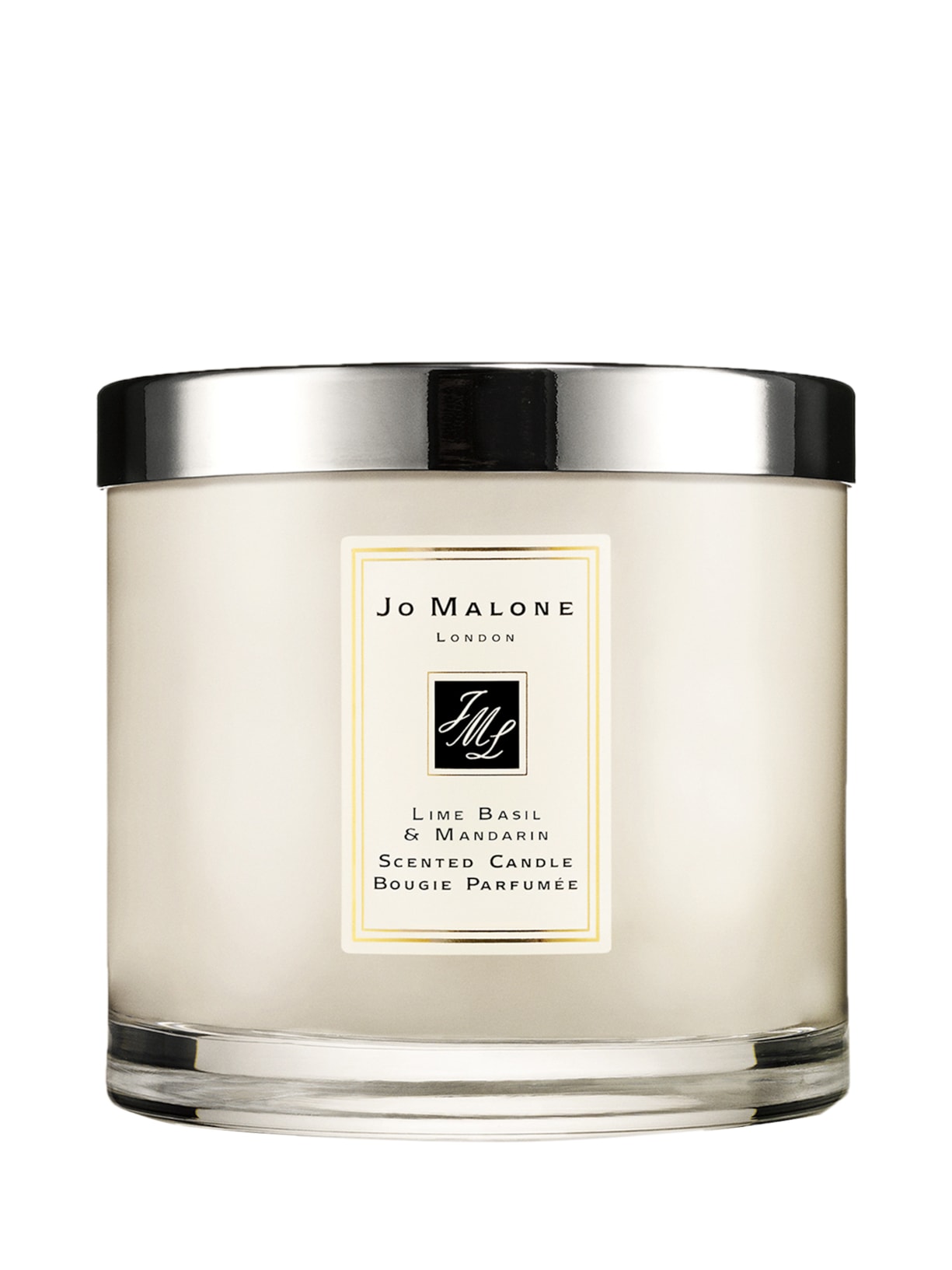 Vela Perfumada Lime Basil & Mandarin Deluxe Candle 600g