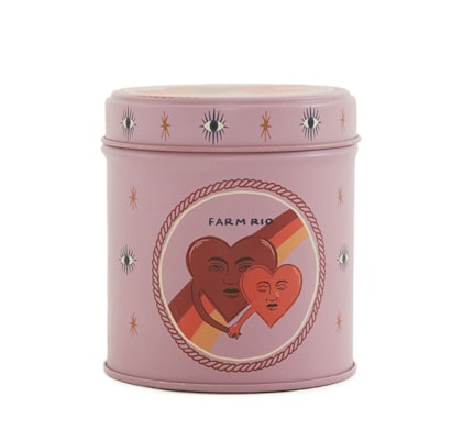 Vela Selos Místico Coração - Rosa