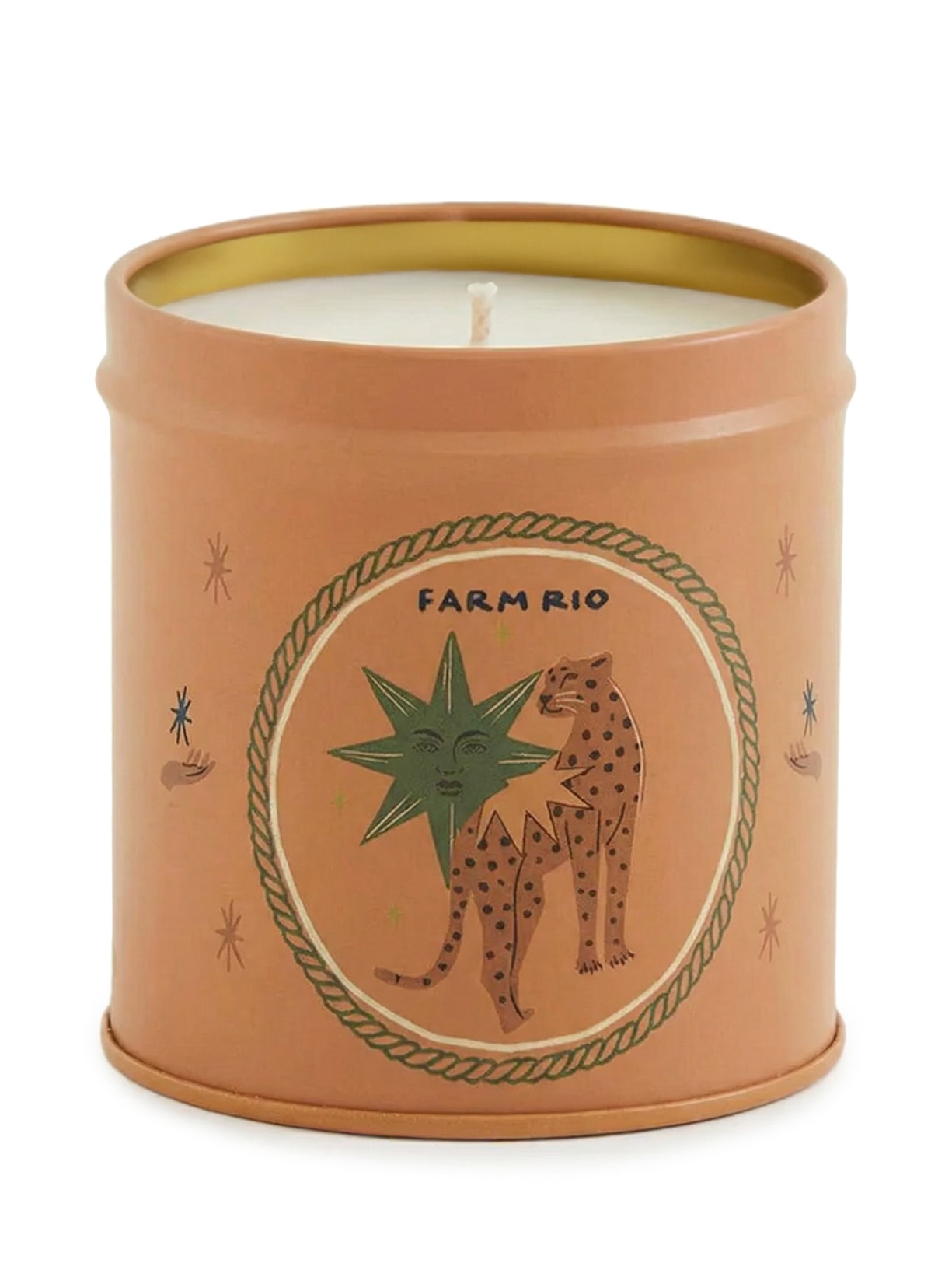 Vela Selos Místico Onça Amarelo Farm Etc